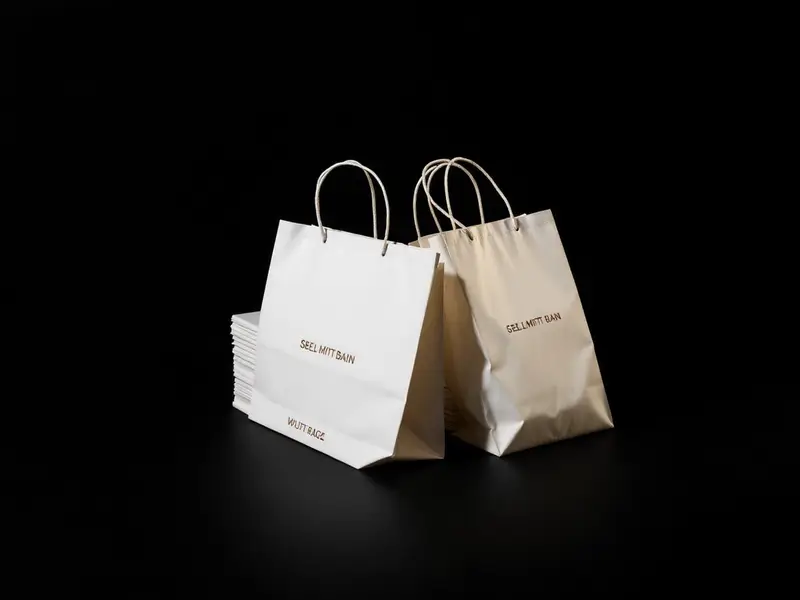 Custom-branded nonwoven bags