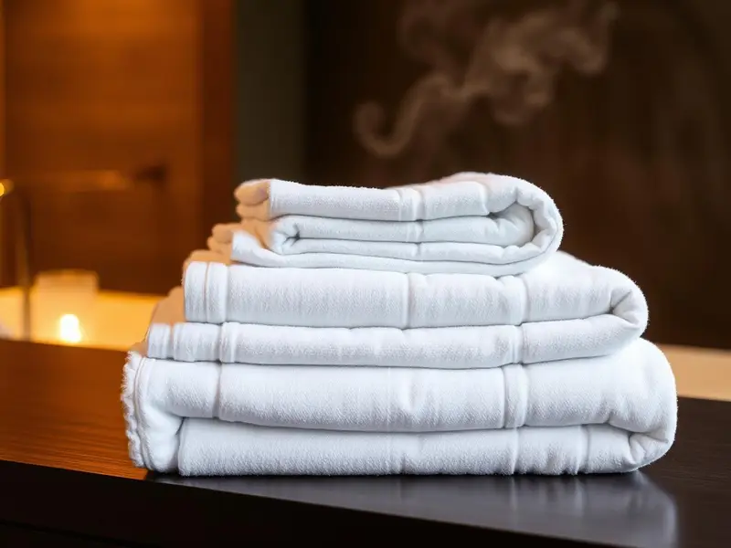 Premium hotel towels